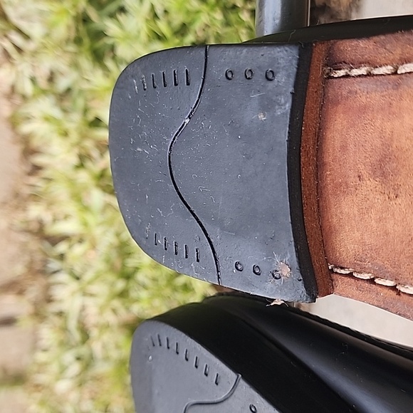 G.H. Bass & Co.Weejuns Black and White Mules Size 7 - Picture 9 of 11